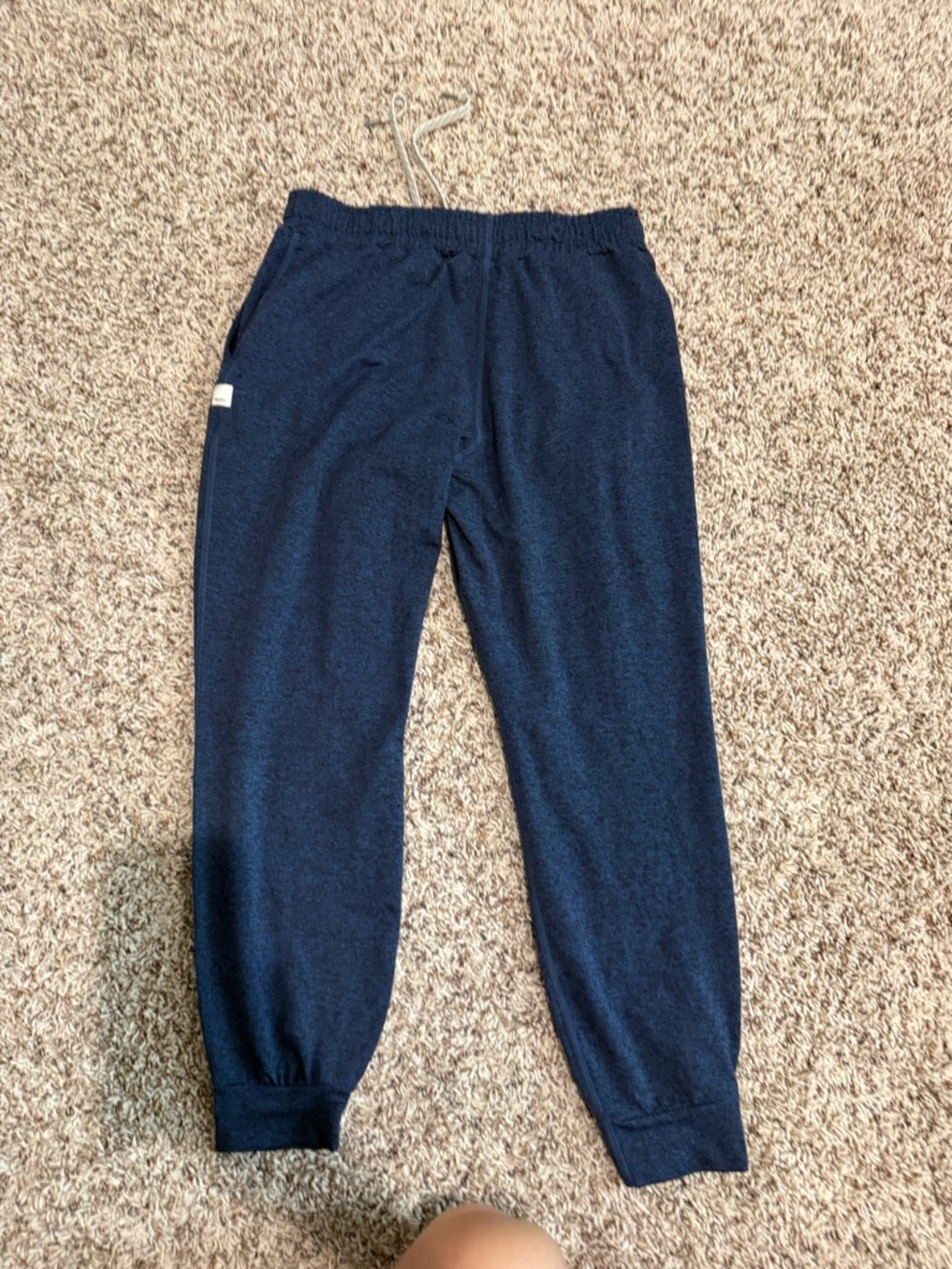 Vuori Navy Blue Drawstring Joggers - Picture 2 of 4